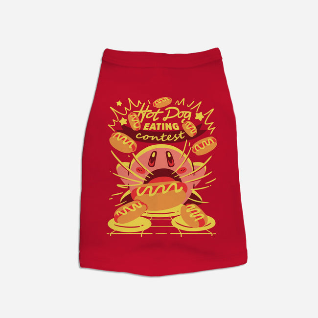 Hot Dog Eating Hero-Dog-Basic-Pet Tank-estudiofitas