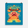 Hot Dog Eating Hero-None-Matte-Poster-estudiofitas