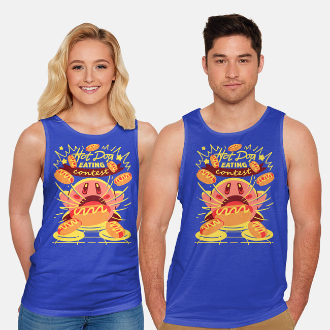 Hot Dog Eating Hero-Unisex-Basic-Tank-estudiofitas