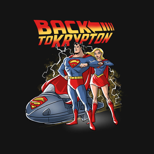 Back To Krypton-Womens-V-Neck-Tee-zascanauta