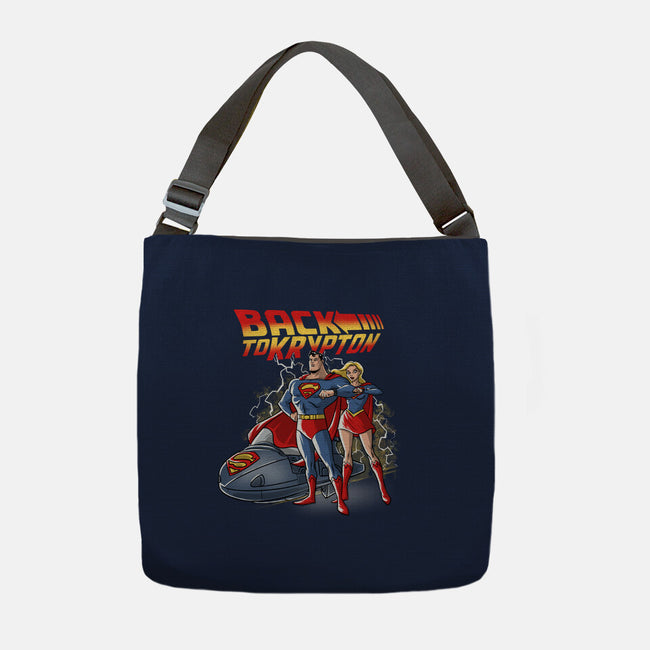 Back To Krypton-None-Adjustable Tote-Bag-zascanauta