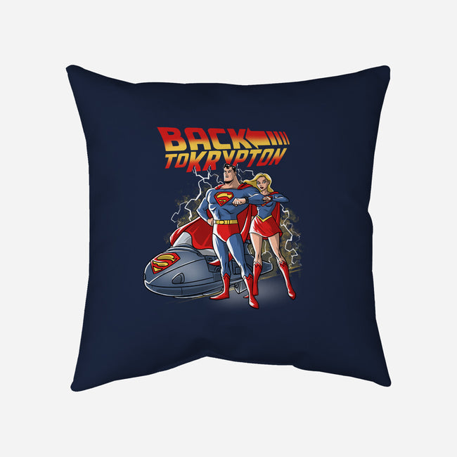 Back To Krypton-None-Non-Removable Cover w Insert-Throw Pillow-zascanauta