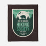 Out Of Breath Hiking Society-None-Fleece-Blanket-BadBox