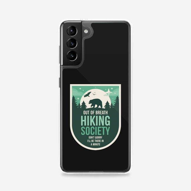 Out Of Breath Hiking Society-Samsung-Snap-Phone Case-BadBox