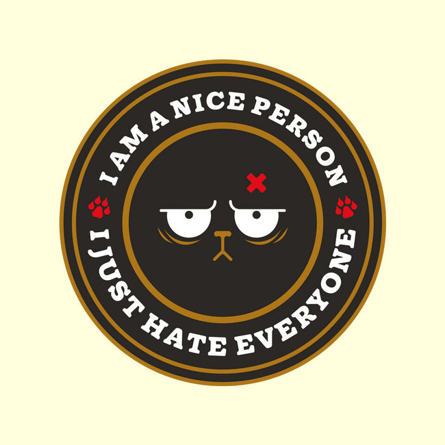 I Am A Nice Person-Mens-Premium-Tee-BadBox