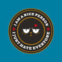 I Am A Nice Person-Mens-Heavyweight-Tee-BadBox