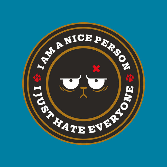 I Am A Nice Person-Cat-Bandana-Pet Collar-BadBox