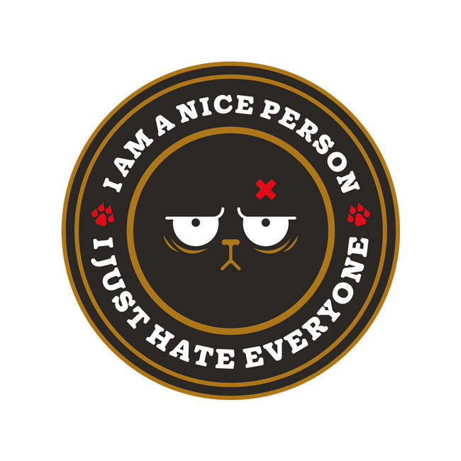 I Am A Nice Person-None-Adjustable Tote-Bag-BadBox