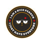 I Am A Nice Person-None-Matte-Poster-BadBox