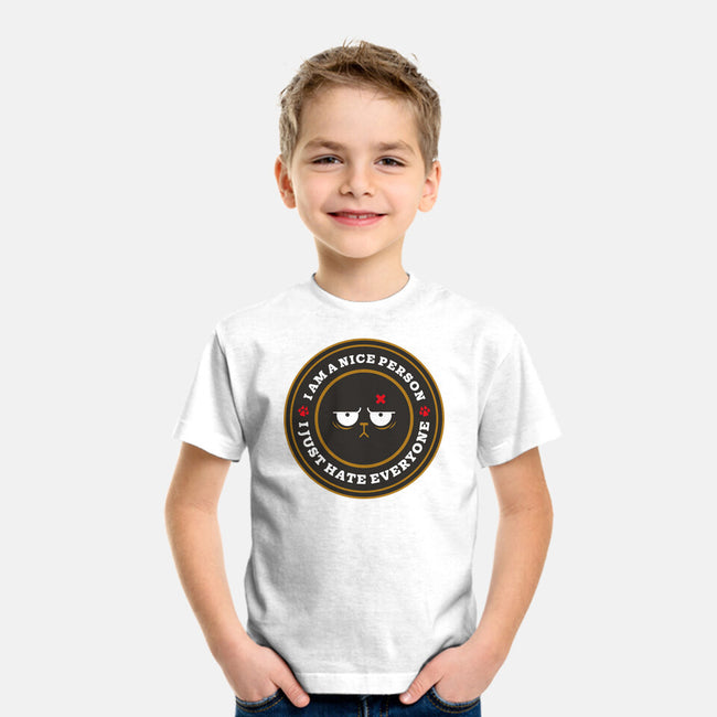 I Am A Nice Person-Youth-Basic-Tee-BadBox