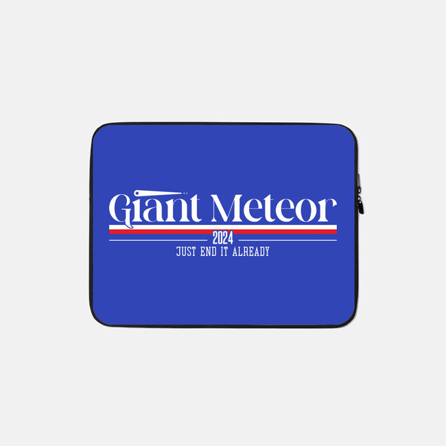 Giant Meteor-None-Zippered-Laptop Sleeve-BadBox