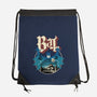 Ghost Bat-None-Drawstring-Bag-Barbadifuoco