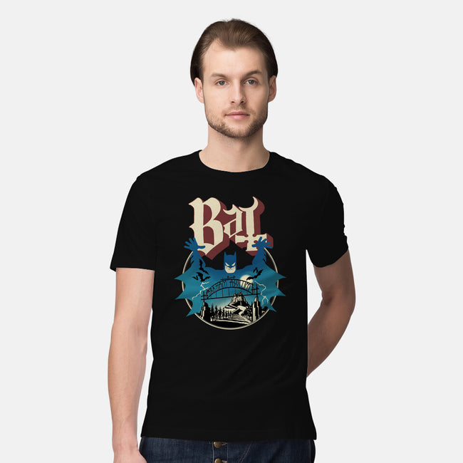 Ghost Bat-Mens-Premium-Tee-Barbadifuoco