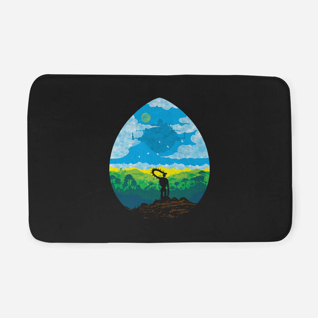 Mystical City-None-Memory Foam-Bath Mat-dalethesk8er