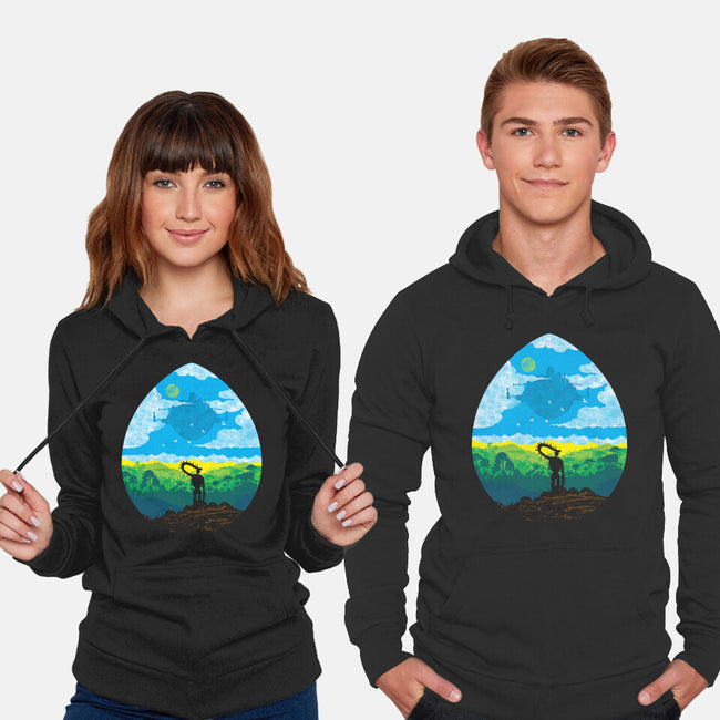 Mystical City-Unisex-Pullover-Sweatshirt-dalethesk8er