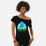 Mystical City-Womens-Off Shoulder-Tee-dalethesk8er