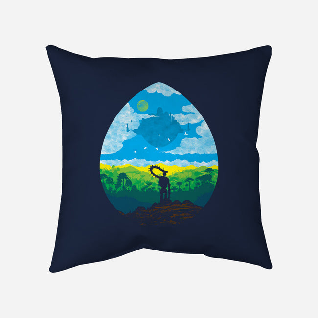 Mystical City-None-Removable Cover w Insert-Throw Pillow-dalethesk8er