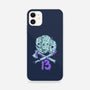 13 Bits-iPhone-Snap-Phone Case-Green Devil