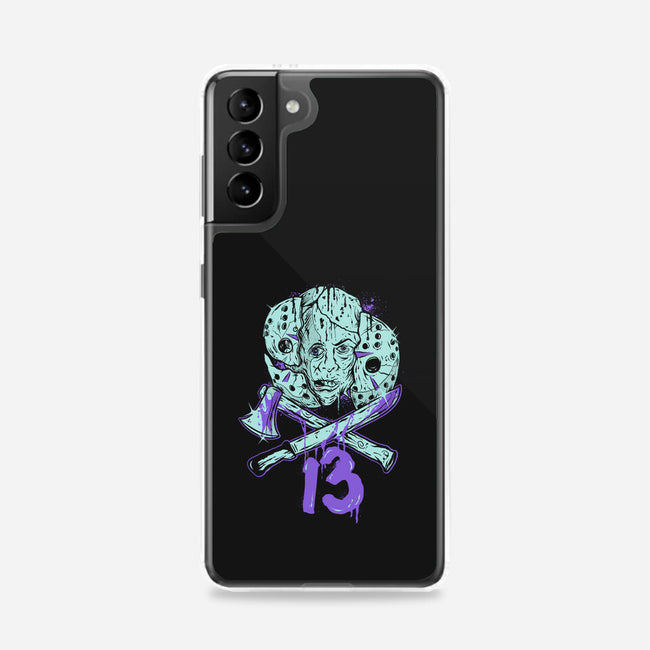 13 Bits-Samsung-Snap-Phone Case-Green Devil