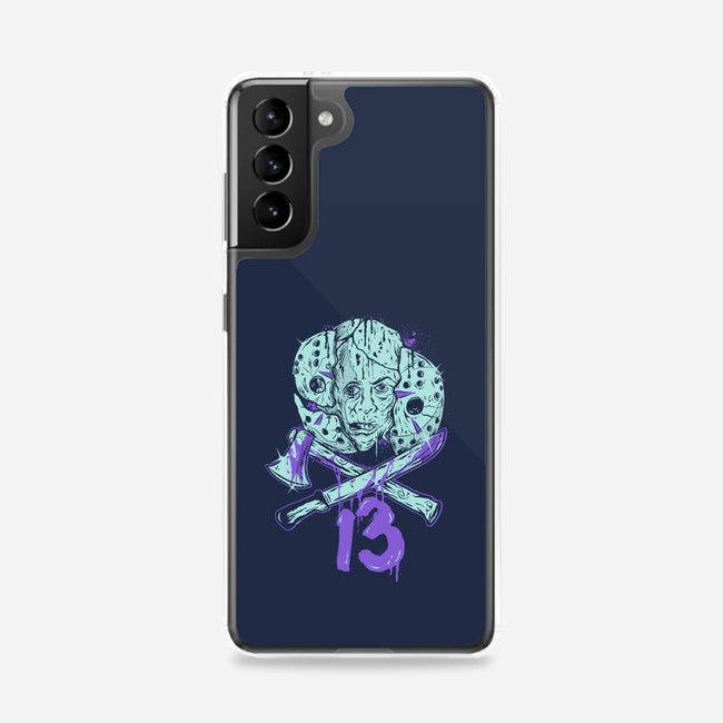 13 Bits-Samsung-Snap-Phone Case-Green Devil