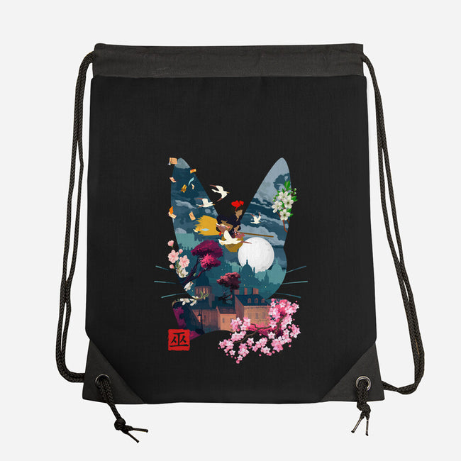 Witchy Delivery-None-Drawstring-Bag-Arinesart