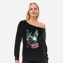 Witchy Delivery-Womens-Off Shoulder-Sweatshirt-Arinesart