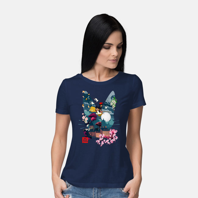 Witchy Delivery-Womens-Basic-Tee-Arinesart