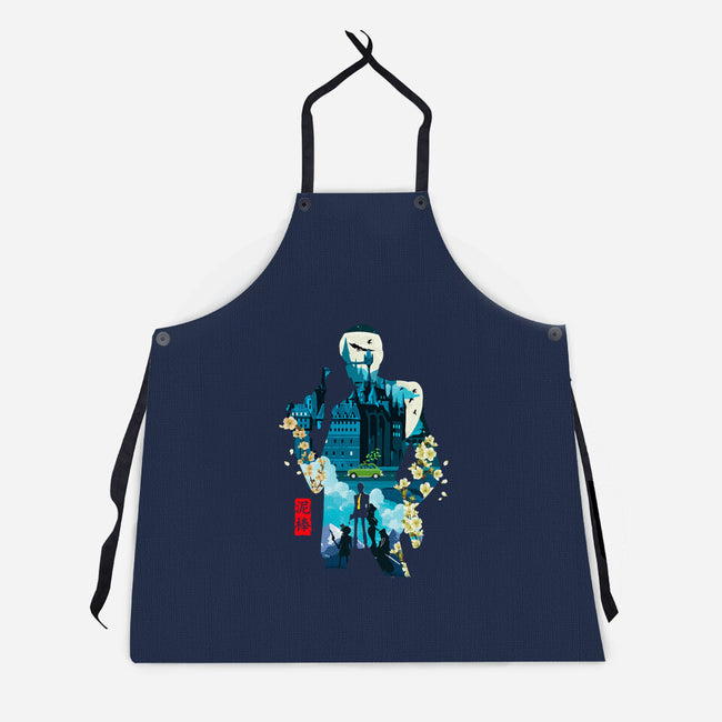 The Thief And The Castle-Unisex-Kitchen-Apron-Arinesart