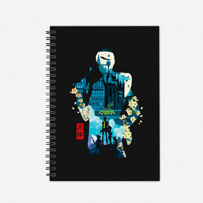 The Thief And The Castle-None-Dot Grid-Notebook-Arinesart