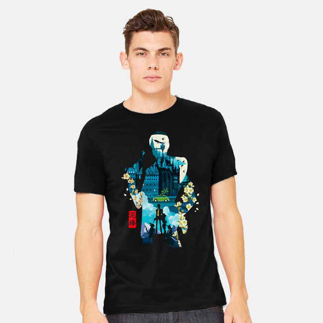 The Thief And The Castle-Mens-Heavyweight-Tee-Arinesart