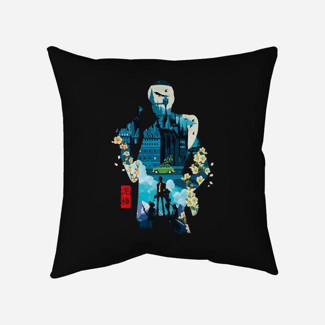 The Thief And The Castle-None-Non-Removable Cover w Insert-Throw Pillow-Arinesart