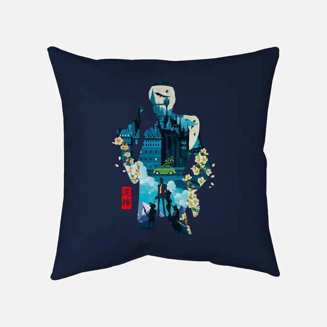 The Thief And The Castle-None-Non-Removable Cover w Insert-Throw Pillow-Arinesart