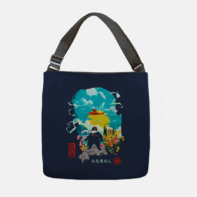 The Pork Pilot-None-Adjustable Tote-Bag-Arinesart