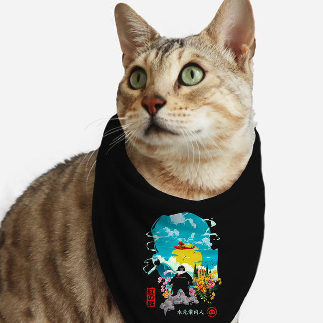 The Pork Pilot-Cat-Bandana-Pet Collar-Arinesart