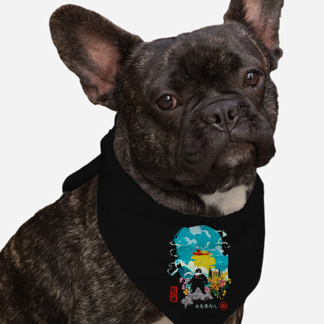 The Pork Pilot-Dog-Bandana-Pet Collar-Arinesart