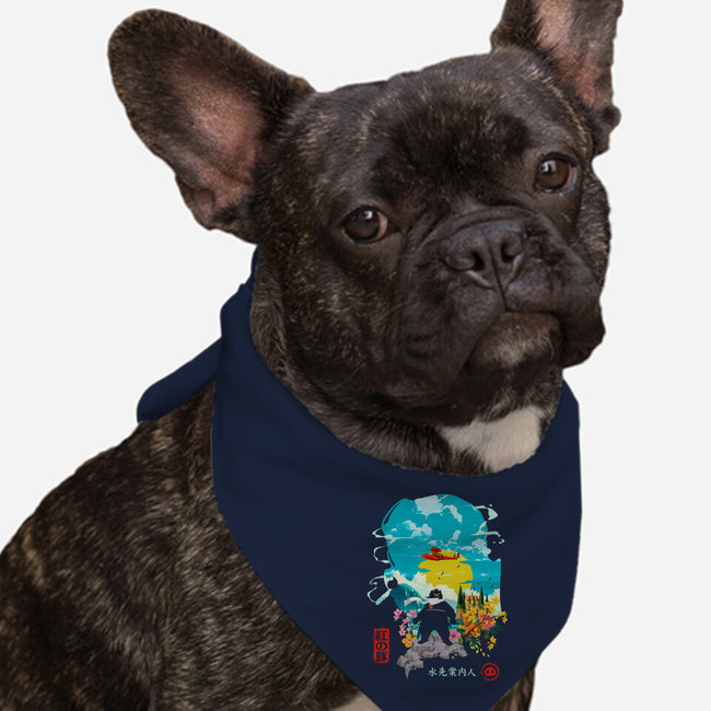 The Pork Pilot-Dog-Bandana-Pet Collar-Arinesart