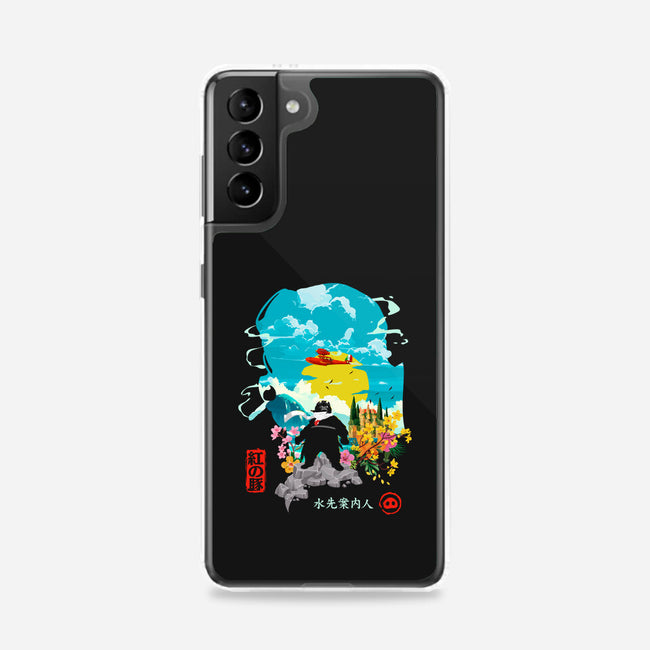 The Pork Pilot-Samsung-Snap-Phone Case-Arinesart