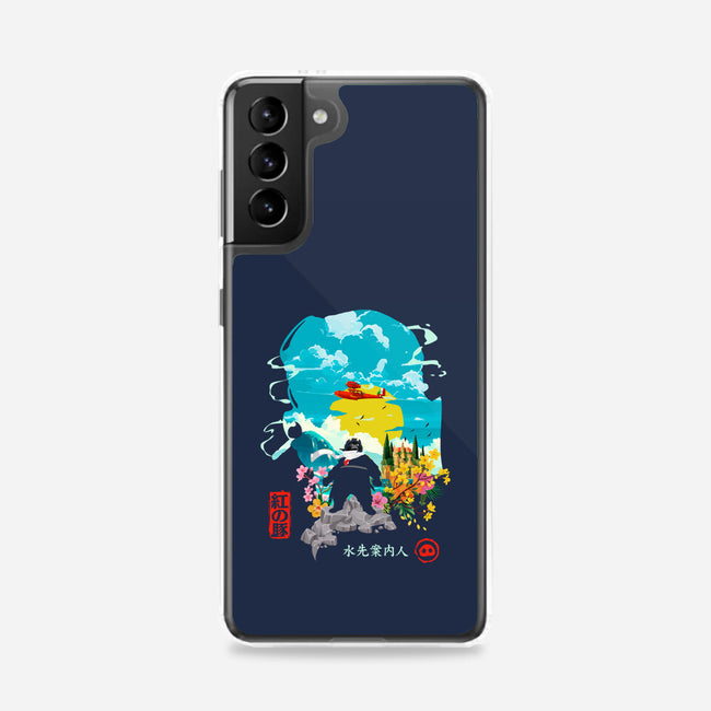 The Pork Pilot-Samsung-Snap-Phone Case-Arinesart