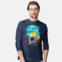 The Pork Pilot-Mens-Long Sleeved-Tee-Arinesart