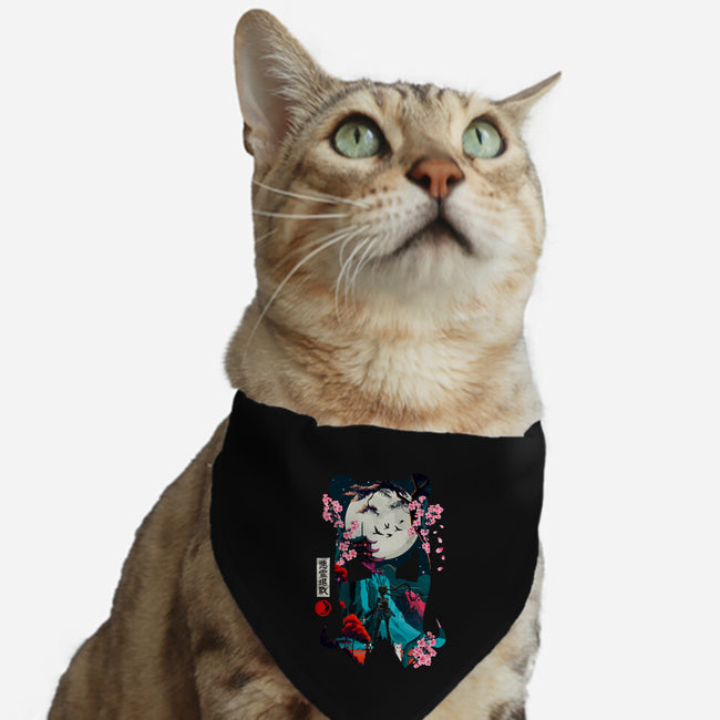 Sailor Night-Cat-Adjustable-Pet Collar-Arinesart