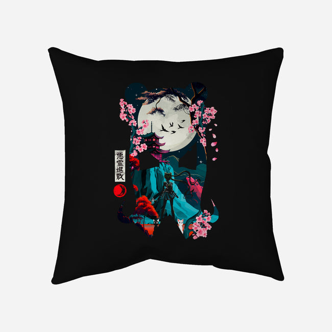 Sailor Night-None-Non-Removable Cover w Insert-Throw Pillow-Arinesart