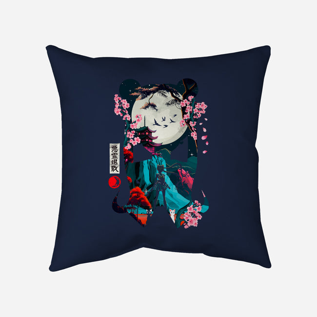 Sailor Night-None-Non-Removable Cover w Insert-Throw Pillow-Arinesart