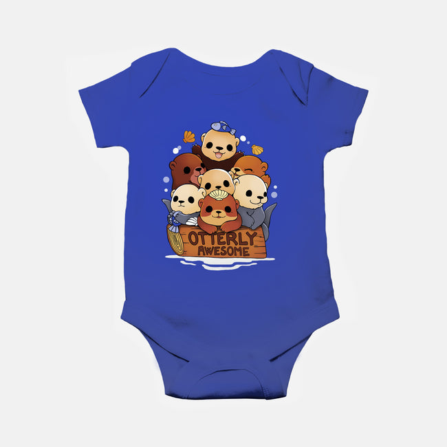 Otterly Awesome-Baby-Basic-Onesie-Vallina84