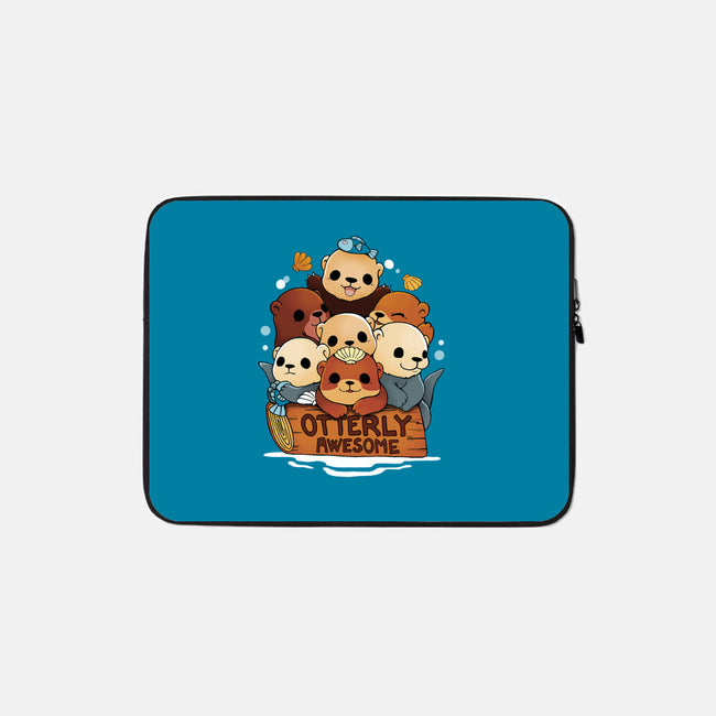 Otterly Awesome-None-Zippered-Laptop Sleeve-Vallina84