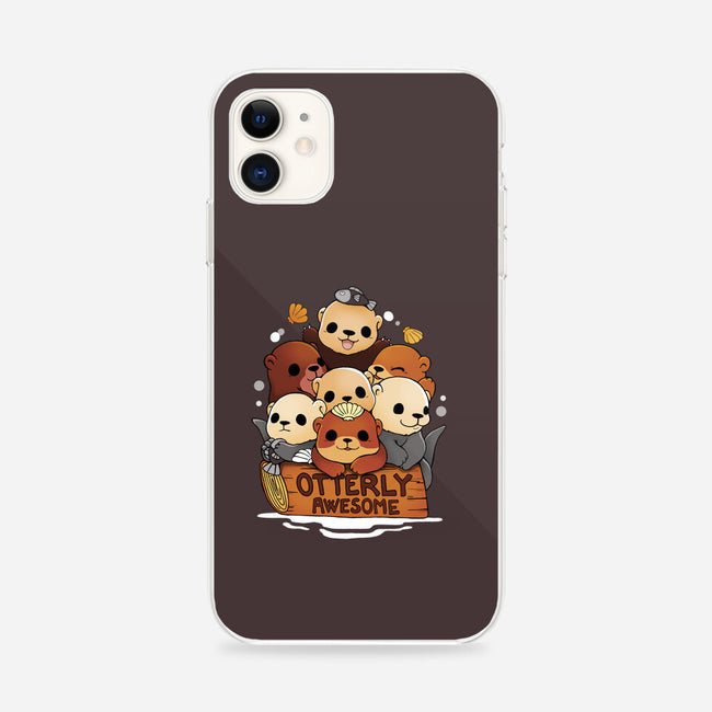 Otterly Awesome-iPhone-Snap-Phone Case-Vallina84