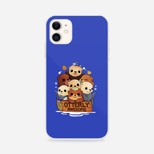 Otterly Awesome-iPhone-Snap-Phone Case-Vallina84