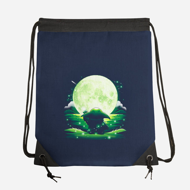 Baby Touch Moon-None-Drawstring-Bag-Vallina84