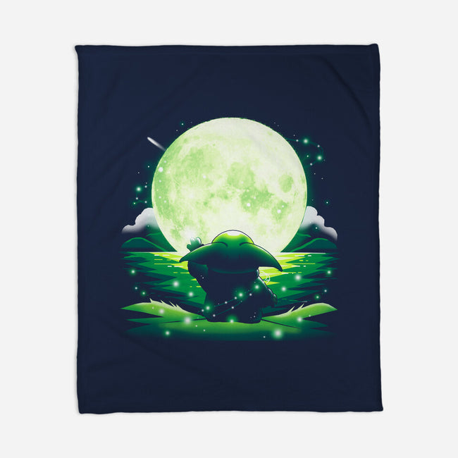 Baby Touch Moon-None-Fleece-Blanket-Vallina84