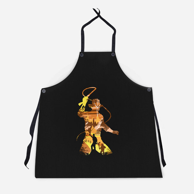 Antique Adventurer-Unisex-Kitchen-Apron-Arinesart