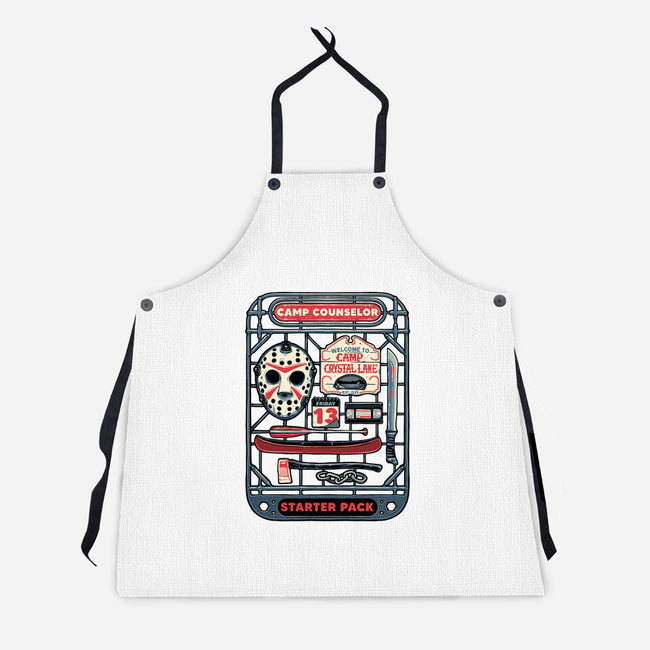 Friday Kit-Unisex-Kitchen-Apron-glitchygorilla